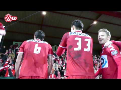 Feestvreugde na KV Kortrijk - RSC Anderlecht