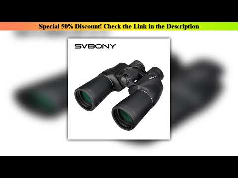 Unboxing Svbony SV206 10x50 Binoculars Powerful Professional Telescope Bak4 Prism camping equipment