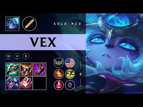 Vex Mid vs Syndra - NA Challenger Patch 25.24