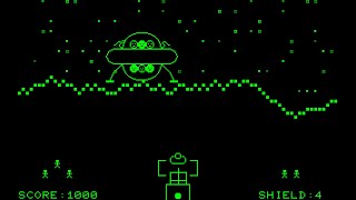 Indie Game: SharpSCII Invaders (2021 Joachim)