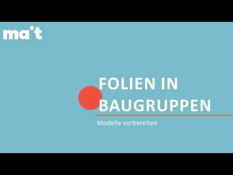 PTC Creo: Arbeiten mit Folien in Baugruppen - Modelle Vorbereiten