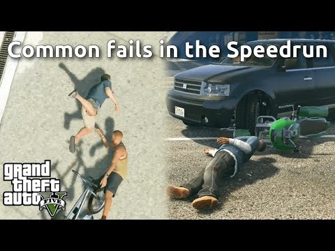 The Most Common Fails in GTAV Speedruns #1