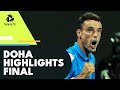 Roberto Bautista Agut Takes On Nikoloz Basilashvili | Doha 2022 Final Highlights