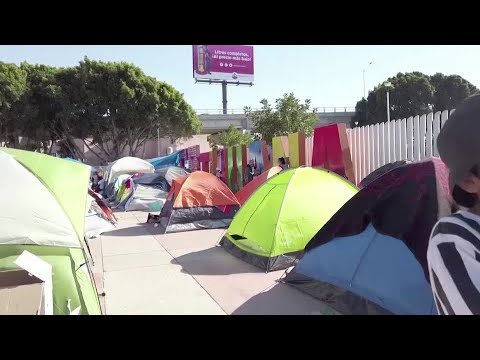 墨西哥邊境拘留人數在美國增加。 (Mexico border detentions rise in U.S.)