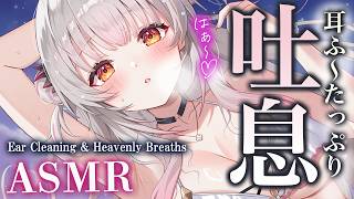 【ASMR/2時間】両耳天国！耳ふ～をたっぷり味わえる睡眠誘導。両耳同時吐息・ゼロ距離・ゾクゾク吐息・囁き  The Best Sleep EVER & Heavenly Breaths【周防パトラ】