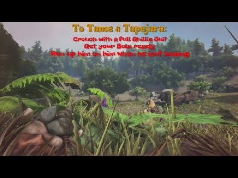 Ark: How to solo tame a Quetzal PS4