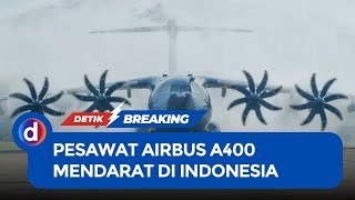 Download lagu The Airbus A400M's First Landing in Indonesia mp3