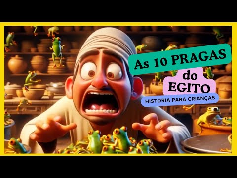 As 10 Pragas do Egito Uma História Surpreendente para Crianças #AventuraBíblica #EnsinoInfantil