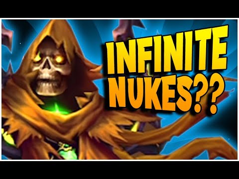 INFINITE SKILL 3 NUKES??? - 2A HIVA the Wind Grim Reaper (Summoners War)