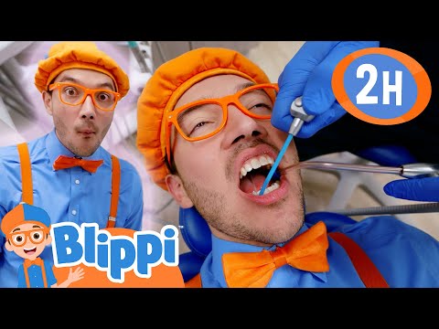 Blippi Visits The Dentist | Blippi and Meekah Best Friend Adventures | Educational Videos for Kids