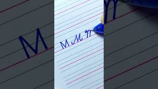 3 ways to write the capital letters M | A to Z | Easy Cursive writing for beginners | i Write