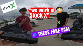 THEY TRIED TO SELL FAKE SHOES (WATCHES MY VIDEOS) EXPOSING SCAMMERS
