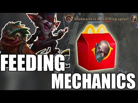 CRAZY FEEDING MECHANICS | ACTUALLY INTING AND WINNING