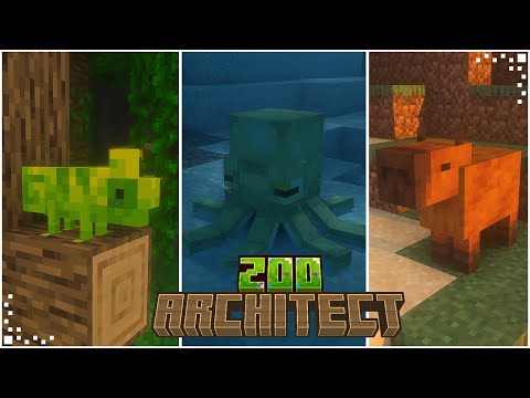 EPIC NEW MOD! Build Your Own Zoo in Minecraft!