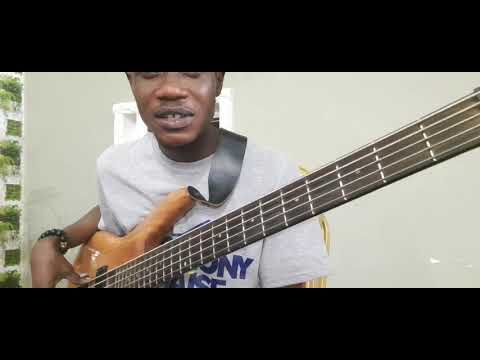 Ghanaian praise bass - 1   (using 1- 4-1-5 progression)
