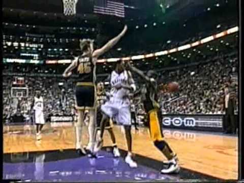 Tracy McGrady 24pts Vs Indiana Pacers (4/2/00) Behind The Back Pass To Antonio Davis