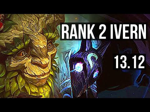 IVERN vs KINDRED (JNG) | Rank 2 Ivern, 2/1/14, 900K mastery | KR Challenger | 13.12