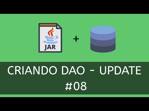 Java com Banco de Dados no Netbeans 08 Criando DAO Update
