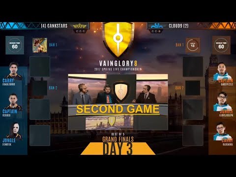 GRAND FINALS I CLOUD9 vs GANKSTARS I Vainglory Unified Championship 2017 - Game 2
