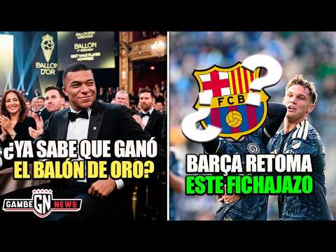 ¿Mbappé ya sabe que ganó el Balón de Oro?| Barça retoma este fichajazo|Madrid daría el sí a venderlo
