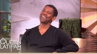 Denzel Does a Mean Jay-Z Impression on The Queen Latifah Show