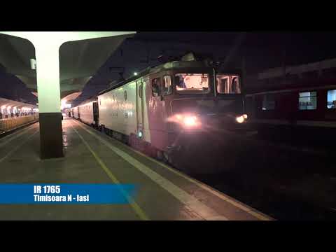 IR 1765 Timisoara N - Iasi pleaca din Cluj-Napoca | 6 noiembrie 2022
