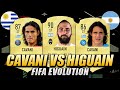 CAVANI VS HIGUAIN FIFA EVOLUTION | FIFA 10 - FIFA 20
