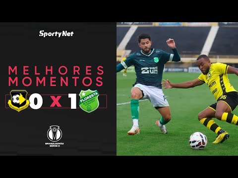 A PRIMEIRA VITÓRIA DO GRUPO A DA SÉRIE C - São Bernardo 0x1 Floresta - Melhores Momentos - Série C