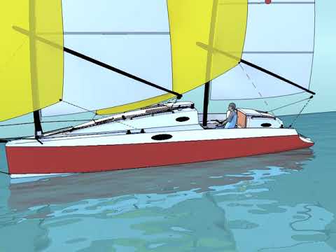 RED PEPPER -- A fast 32′ (9.75m) sailboat
