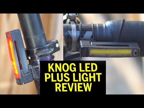 My Favorite DRL Bicycle Lights! Knog Plus Led Light Review