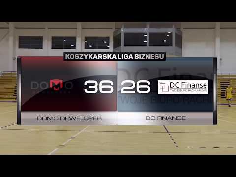DOMO Deweloper vs DC Finanse - IV kolejka - I Liga Poznań - Koszykarska Liga Biznesu