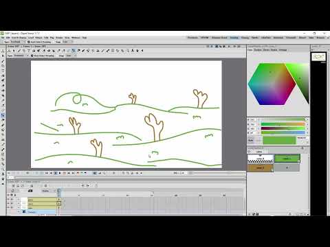 2D Animation for Beginners Lesson 8 - Exploring Layers in opentoonz