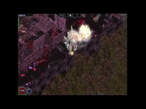 Intense office zone combat during the Lab Breach