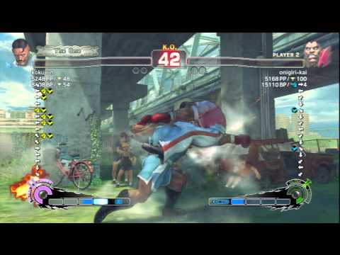 kokuji-n (Dudley) Vs onigiri-kai (Balrog) SSF4 AE Ranked Matches - PSN