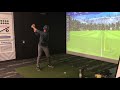 287 Yards SIM Driver at Hal Sutton Golf Academy