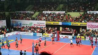 Download lagu Smash Keras Bawah Net Dony Haryono Jakarta Pertamina Energi PROLIGA mp3