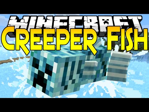 Minecraft Mods - CREEPER FISH MOD