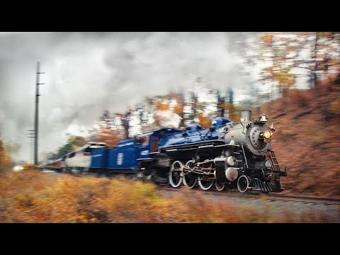 "Steam Passenger Service" with Reading & Northern #425 - Fall Foliage Trains