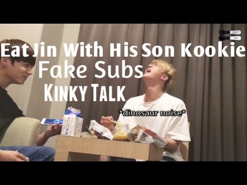(MC: Fake Subs)BTS Eat Jin With His Son Kookie