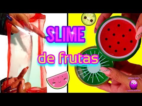 DIY Slime de las frutitas, slime de agua