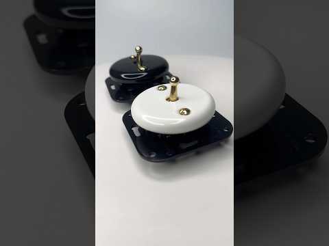 Ретро вимикачі тумблерні 1-клавішні прихованого монтажу