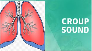 Croup sound| Croup cough Sound| Barking cough sound