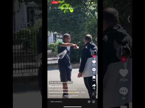 😳Never get punch in the UK #mizzy #painisanilluion