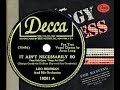 1942 Leo Reisman-Porgy & Bess  01 It Ain’t Necessarily So (Avon Long, vocal)