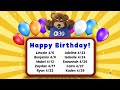 PBS39 Cub Club April 2025 Birthdays