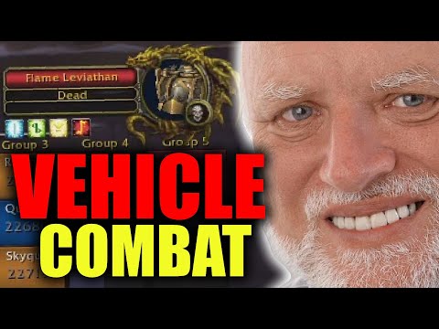 Flame Leviathan Hard mode 25 man | Chopper PoV | WotLK Classic