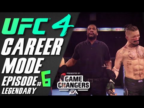 UFC 4 - CAREER MODE Episode #6 - LEGENDARY Difficulty / Hard Earned