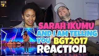 Sarah Ikumu - And I Am Telling You | Britain&#39;s Got Talent | REACTION