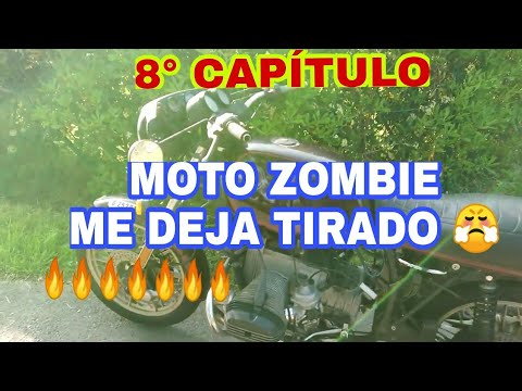 8. La MOTO ZOMBIE me deja TIRADO😤| Arrancar, montar y prueba en carretera….