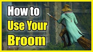 How to Buy, Equip & Use Broom in Hogwarts Legacy (Fast Tutorial)